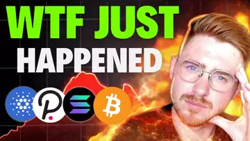 HOLY SH*T CRYPTO CRASH⚠️WTF just Happened to Bitcoin, Solana, Avax & the Whole Crypto MARKET???