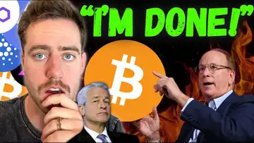 JAMIE DIMON IS PISSED TALKING ABOUT BITCOIN! BLACKROCK IS BUYING HUGE AMOUNTS OF BITCOIN ALREADY!