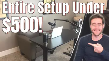 My Cheap YouTube Setup For New Creators In 2021!