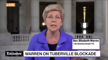 Senator Warren on Fed Policy, Banking Industry, Military