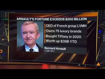 LVMH CEO Arnault's Fortune Soars Past $200Billion for First Time