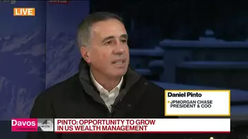 Pinto Says JPMorgan Will Increase Headcount in 2024: Davos 2024