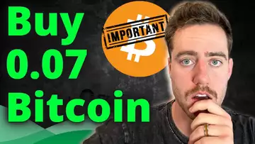 IT'S HARD TO BUY 0.07 BITCOIN! (If You've Bought This It's A BIG Deal!)