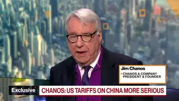 10% Tariff Against China 'Won't Do It,' Chanos Says