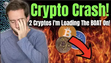 Why Crypto Just CRASHED! WHY I'M BUYING THESE TWO CRYPTOS!