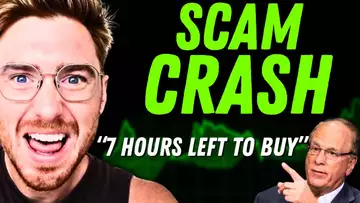 BLACKROCK & BITCOIN WHALES ARE TRYING TO SCAM YOU OUT OF YOUR CRYPTO! 7 HOURS TILL YOU FIND OUT!!!!