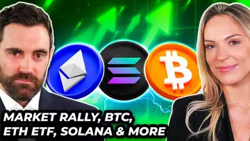 Crypto News: Market Rally, Solana, BTC, ETH ETFs & MORE!!