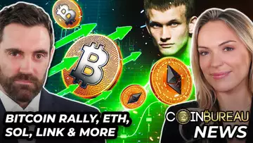 Crypto News: Bitcoin Rally, ETH Updates, SOL, LINK & MORE!!