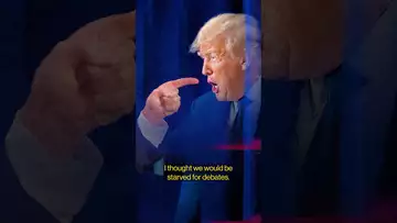 #trump challenges #biden to a debate #election #politics #shorts