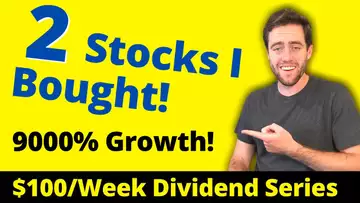 2 Dividends Stocks To Buy NOW! One Stock With Massive Growth and One With Monthly Dividends!