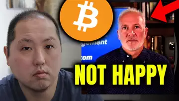 PETER IS UPSET OVER BITCOIN AND GOLD...