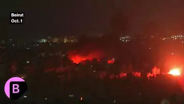 Fire Seen in Beirut as Israel Says It's Attacking Hezbollah Targets