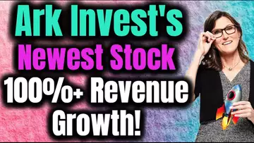 Ark Invest Just Bought A New Stock! Revenue Increasing Over 100% Annually!