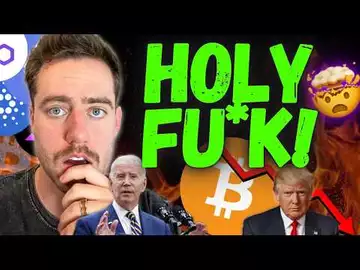 BIDEN DROPS OUT! WHY BITCOIN FELL FAST!