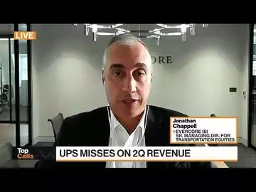 Top Calls: UPS Misses on 2Q Revenue