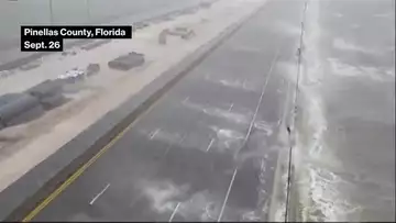 Hurricane Helene Makes Landfall in Florida