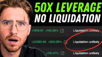 50x Leverage No Liquidation | Crypto Trading Secrets (Make Millionaires in 2025)