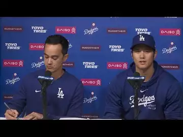 Dodgers Ohtani Says He Never Placed Bets With Bookmaker