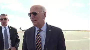 Biden Gives First Remarks on Israeli Airstrikes