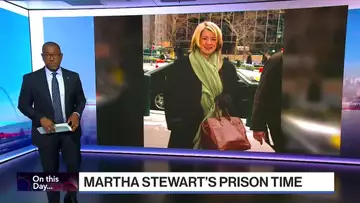 Martha Stewart's Prison Time | On This Day