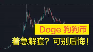 DOGE不要急着解套！现在卖掉狗狗币，你绝对会后悔！DOGE，狗币，马斯克，别急着解套。只要你有耐心，前景一片大好！