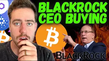 BLACKROCK CEO JUST GAVE THE BITCOIN BUY SIGNAL ON NATIONAL TV!