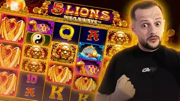 HUGE WIN ON 5 LIONS MEGAWAYS! 🐉 MASSIVE MULTIPLIERS & UNBELIEVABLE PAYOUT! 💰🔥