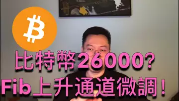 2個月後比特幣Fib上升通道微調！上26000？最近很火的鏈遊SpaceDoggie淺析分享！BTC | ETH | 自然交易理論 | 交易 | 行情 | 區塊鏈 | SpaceDoggie