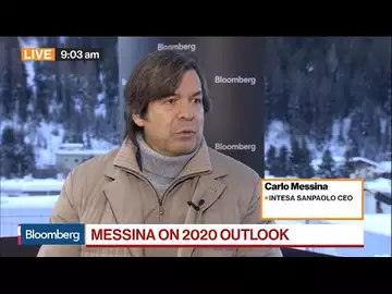 Intesa Sanpaolo CEO Messina Sees Opportunity in Negative Rates