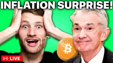 BITCOIN BREAK OUT or FAKE OUT? (INFLATION LIVE TRADING!)