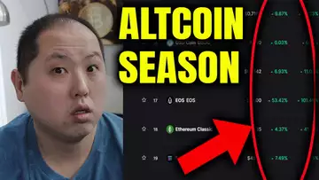 ALTCOIN SEASON IS UPON US