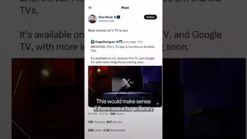 What to expect from the launch of Elon Musk's X TV #technology #podcast