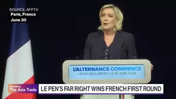 Le Pen’s Far-Right National Rally Wins French First Round