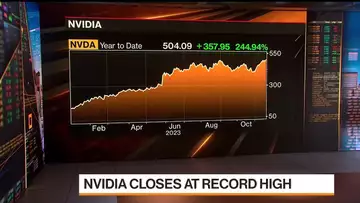 Nvidia Hits Record High Ahead of Earnings