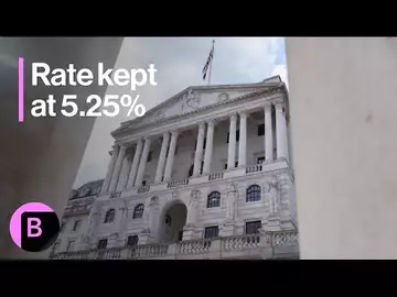 Bank of England Keeps Key Interest Rate at 5.25%