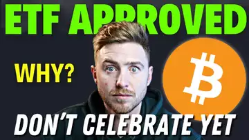 BITCOIN SPOT ETF APPROVED......⚠️MASSIVE WARNING SIGN.⚠️