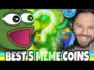 BEST 5 MEME COINS TO BUY NOW (Huge Potential!!)