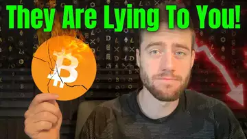 BITCOIN FALLING! THEY ARE LYING AND MANIPULATING YOU!