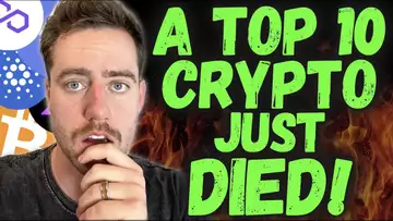 A Top 10 Crypto Just DIED! They Will NEVER Grow Their Market Cap Again!