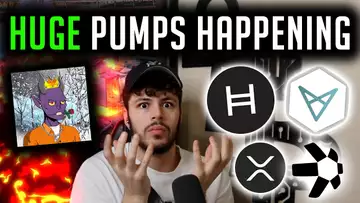 HUGE PUMPS! VXV, XRP, XYO, QNT, HBAR & MORE