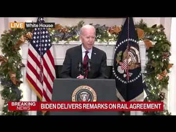 Biden Says Imposing Rail Deal Was Right Thing to Do