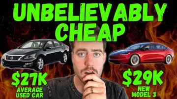 Tesla JUST DROPPED PRICES AGAIN! New Model 3 Is NEARLY The Same Price As An Average Used Car!