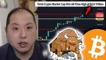 NEW ALL TIME HIGH FOR CRYPTO MARKET - BITCOIN IS NEXT