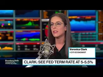 Citigroup's Clark Sees Fed Terminal Rate at 5%-5.50%