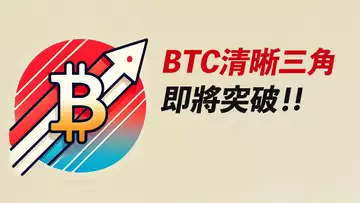 BTC清晰三角！即將突破！之後去哪？以太ETH蓄勢待發！