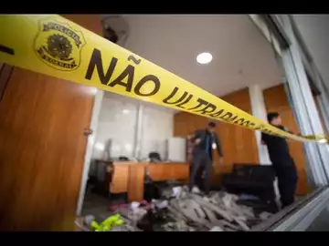 Brazil Capital Tries to Clean Up After Weekend Protests