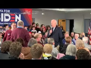 Watch Joe Biden Call Iowa Man a 'Damn Liar'