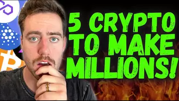 5 CRYPTO TO MAKE MILLIONS! I'M BUYING THESE SOON!