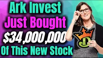 Ark Invest Just Bought $34 Million Of DraftKings Stock! I Just Bought This Stock Too!