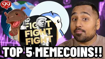 The Best 5 Crypto Meme Coins to Buy Now for Huge RETURNS!!?